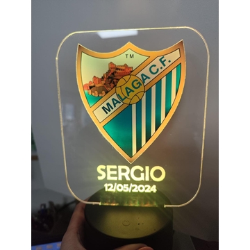 Lampara led personalizada futbol - Imagen 1