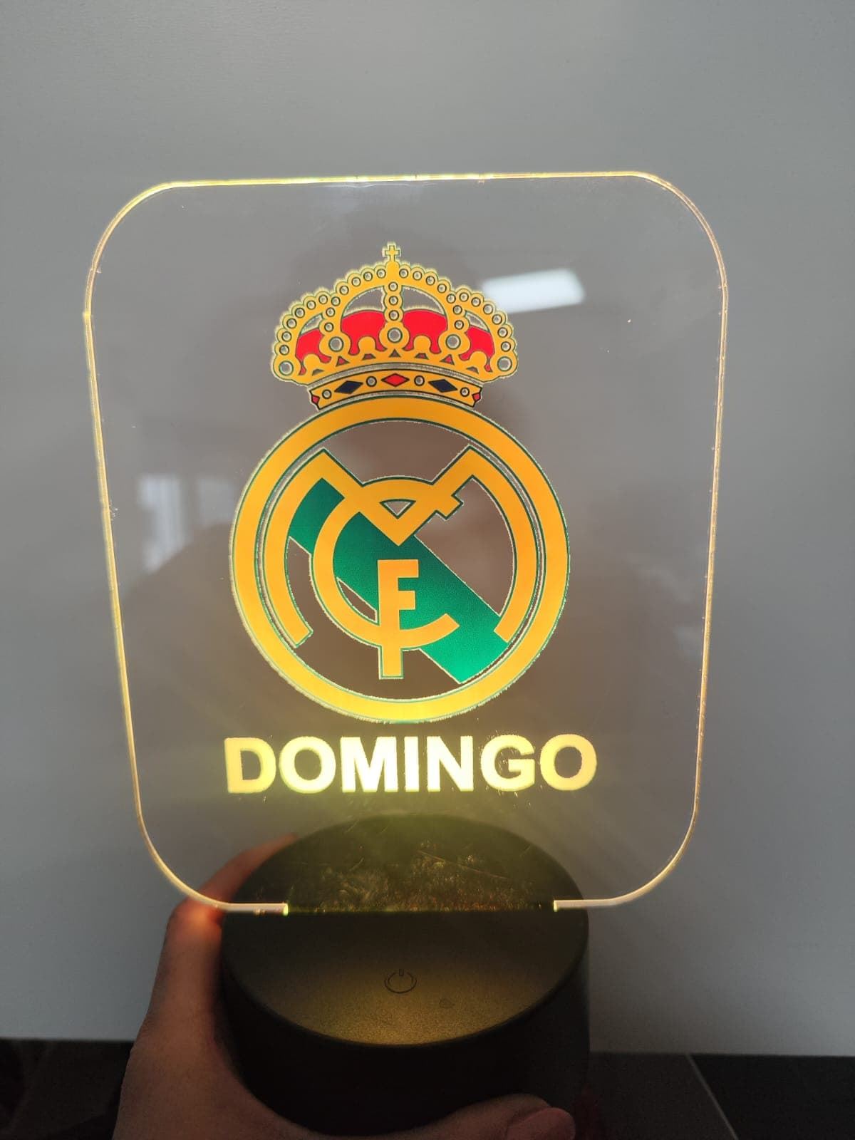 Lampara led personalizada futbol - Imagen 2