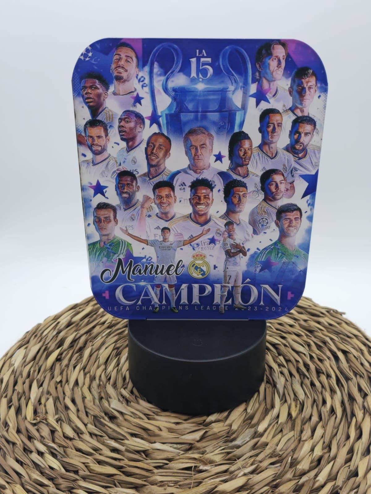 Lampara led personalizada futbol - Imagen 3