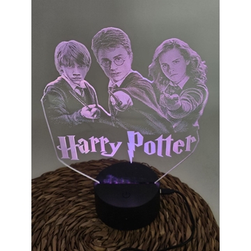 Lampara led personalizada Harry potter - Imagen 1