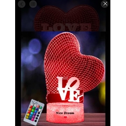 Lampara led personalizada Love - Imagen 1