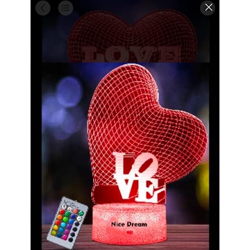Lampara led personalizada Love - Imagen 1