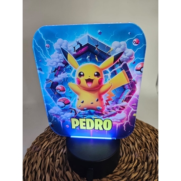 Lampara led personalizada Picachu - Imagen 1