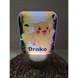Lampara led personalizada Picachu - Imagen 2