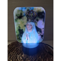 Lampara led personalizada Virgen - Imagen 1