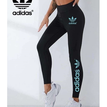 Leggin Adidas color azul claro para mujer - Imagen 1