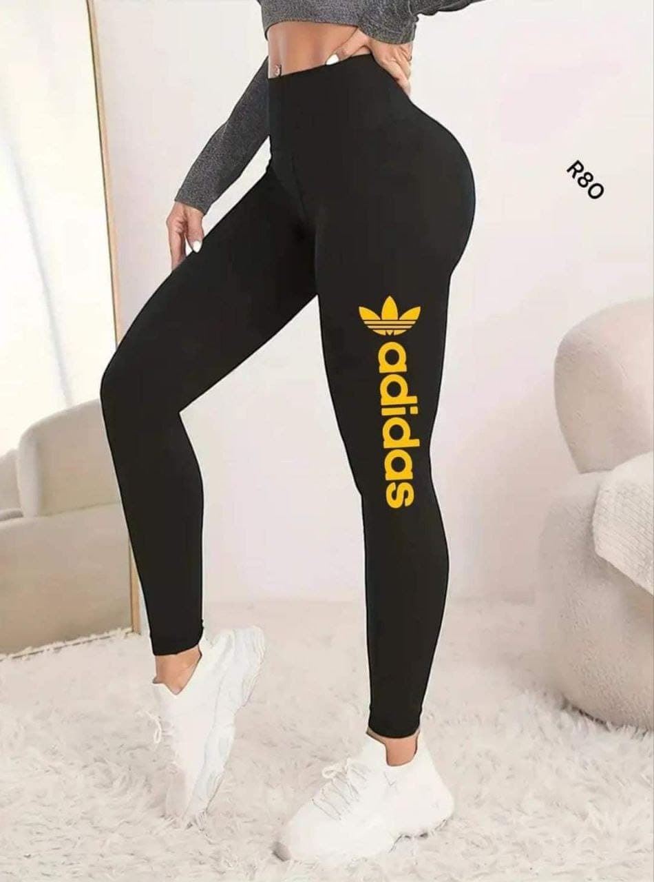 Leggin Adidas en amarillo para mujer - Imagen 1