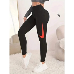 Leggin Nike en rojo para mujer - Imagen 1