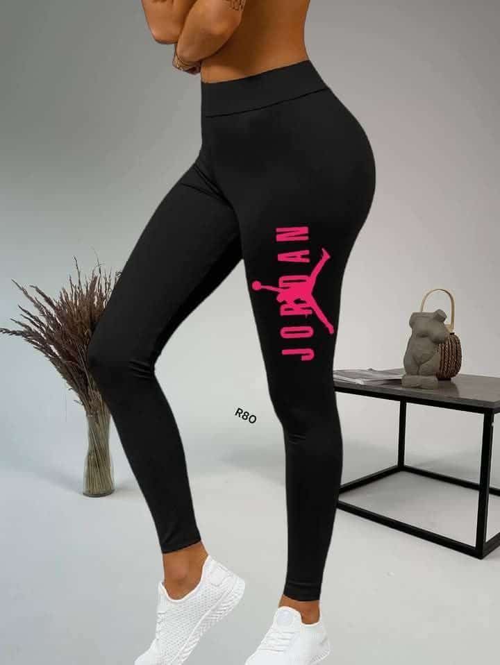 Leggins Jordan en rosa para mujer - Imagen 1