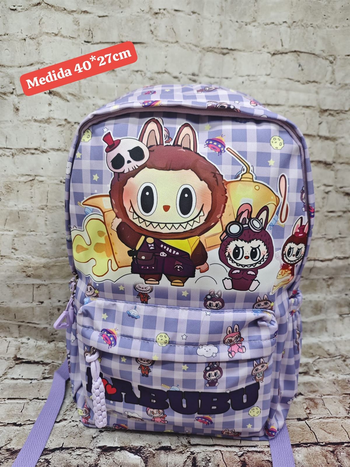 Mochila escolar Labubu - Imagen 1