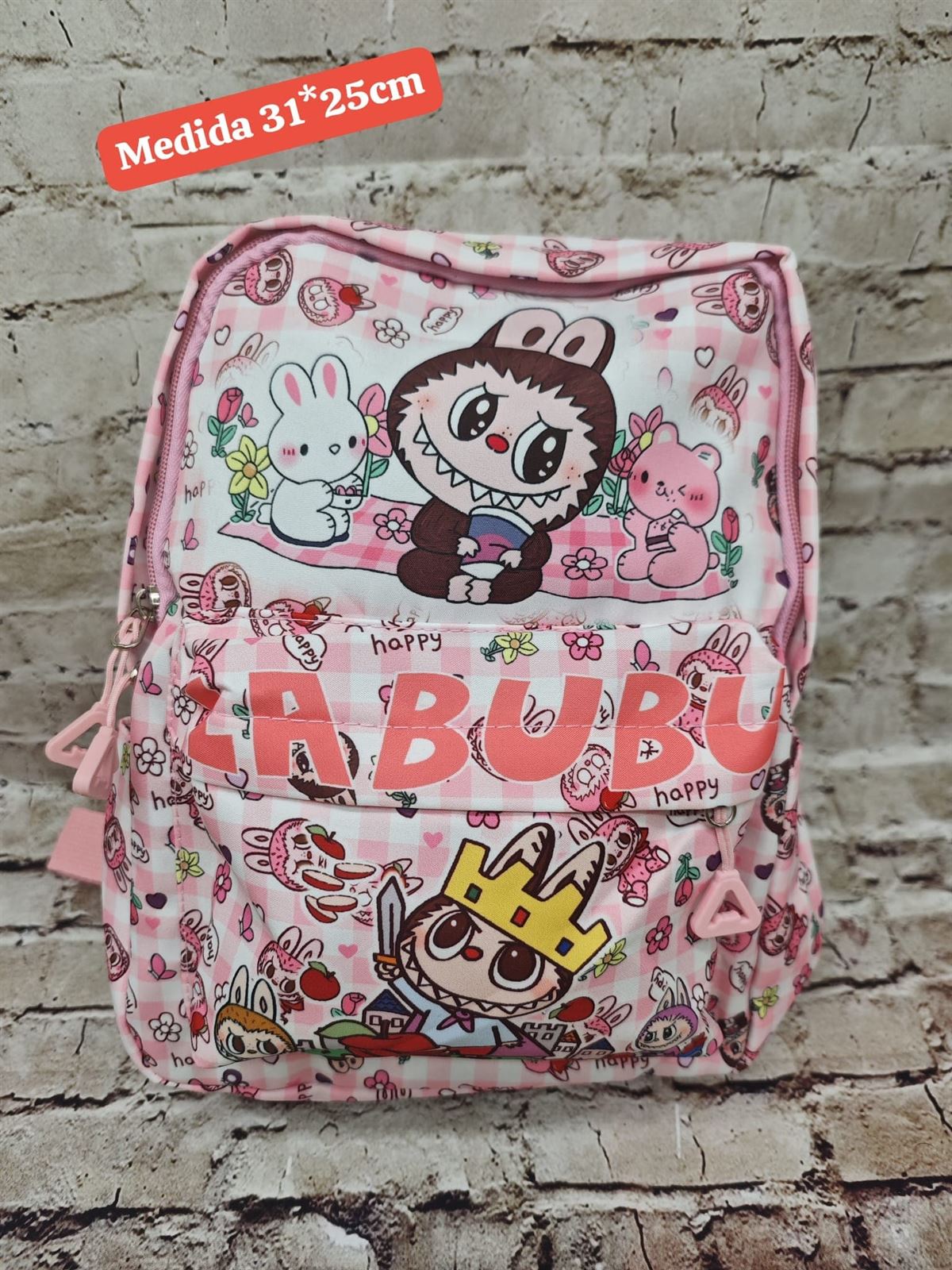 Mochila escolar Labubu - Imagen 1