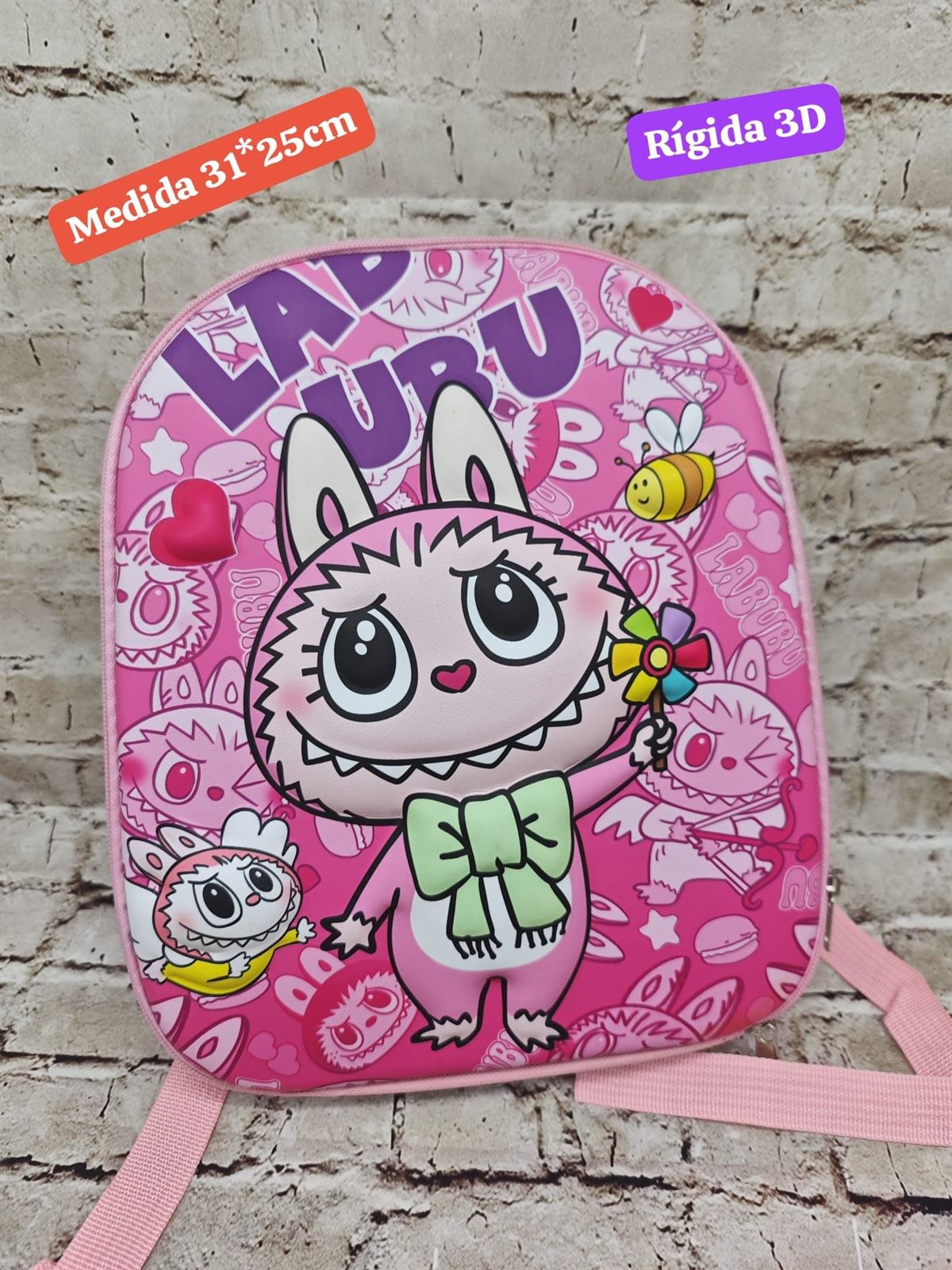 Mochila escolar Labubu - Imagen 1