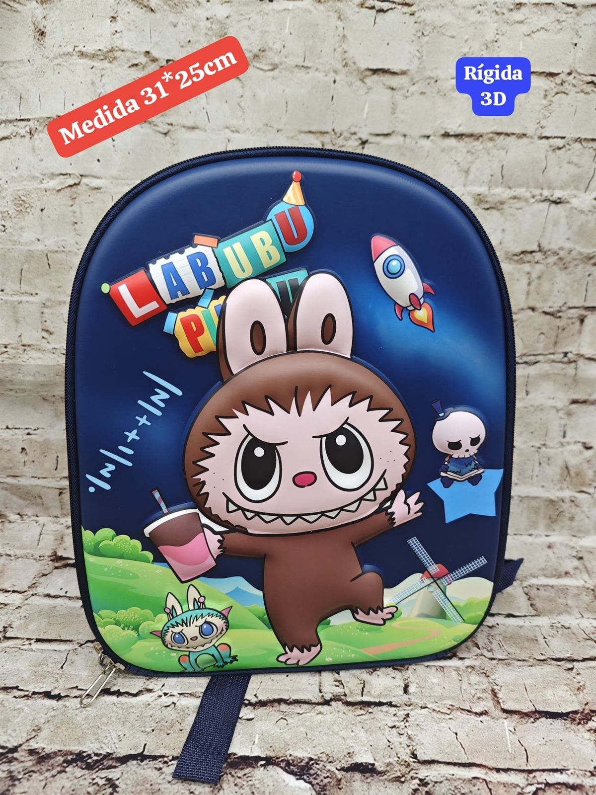Mochila escolar Labubu - Imagen 1