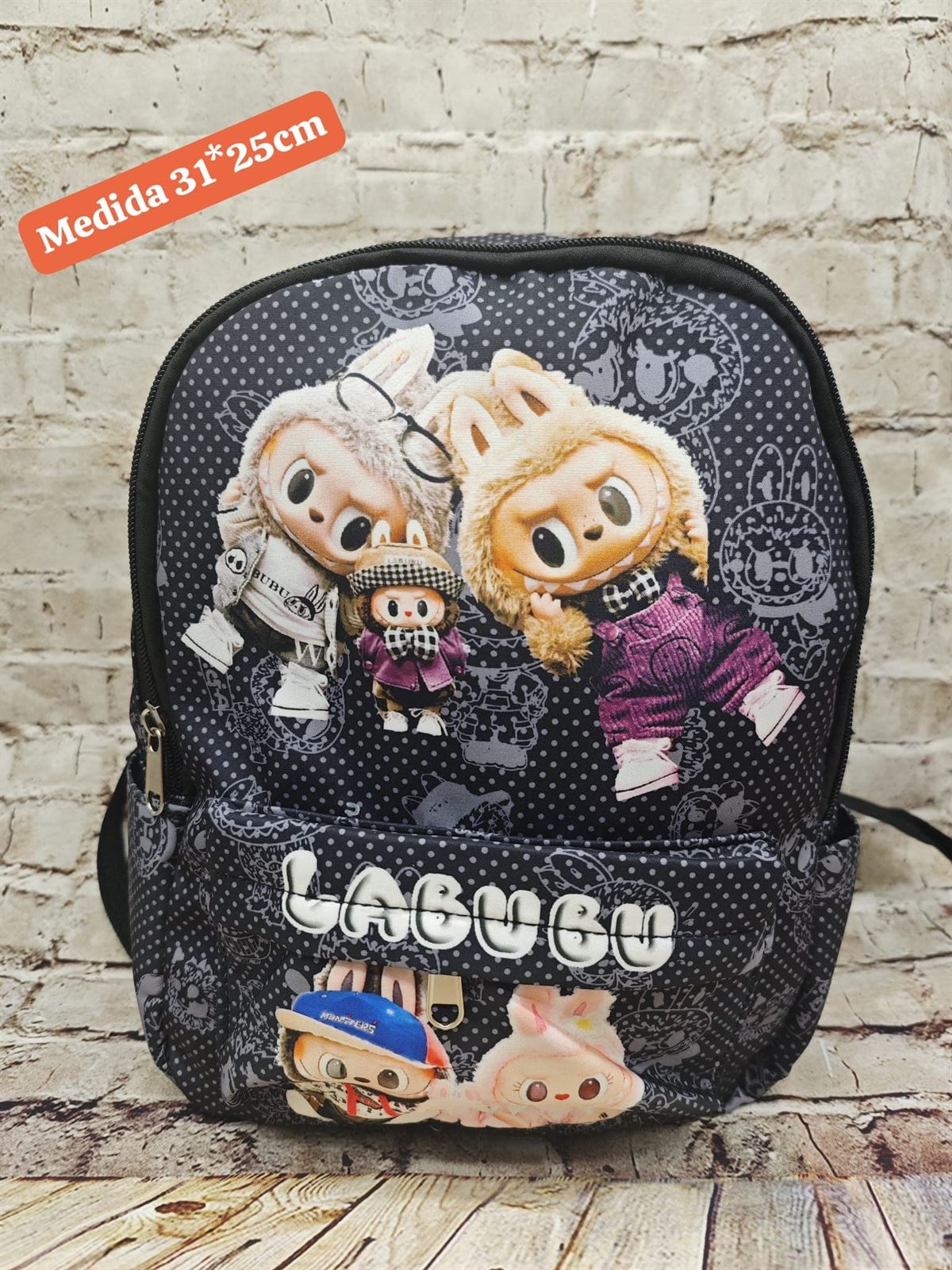 Mochila escolar Labubu - Imagen 1