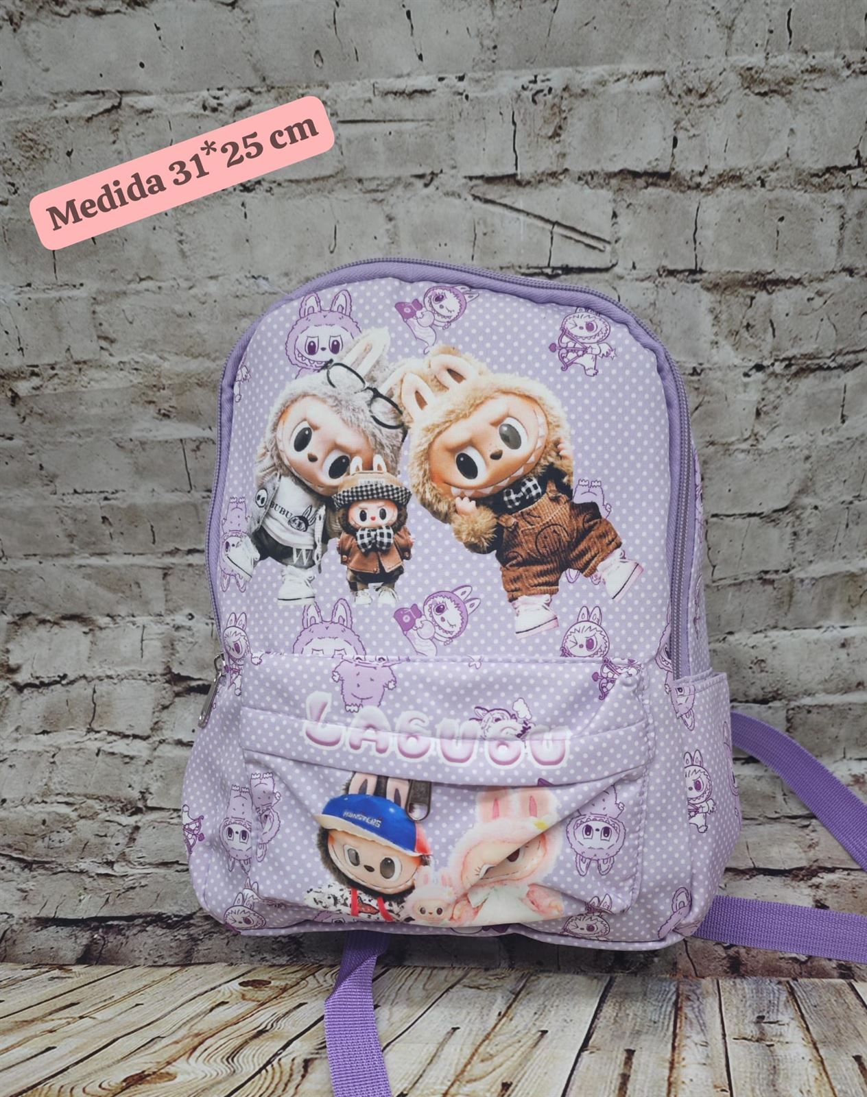 Mochila escolar Labubu - Imagen 1