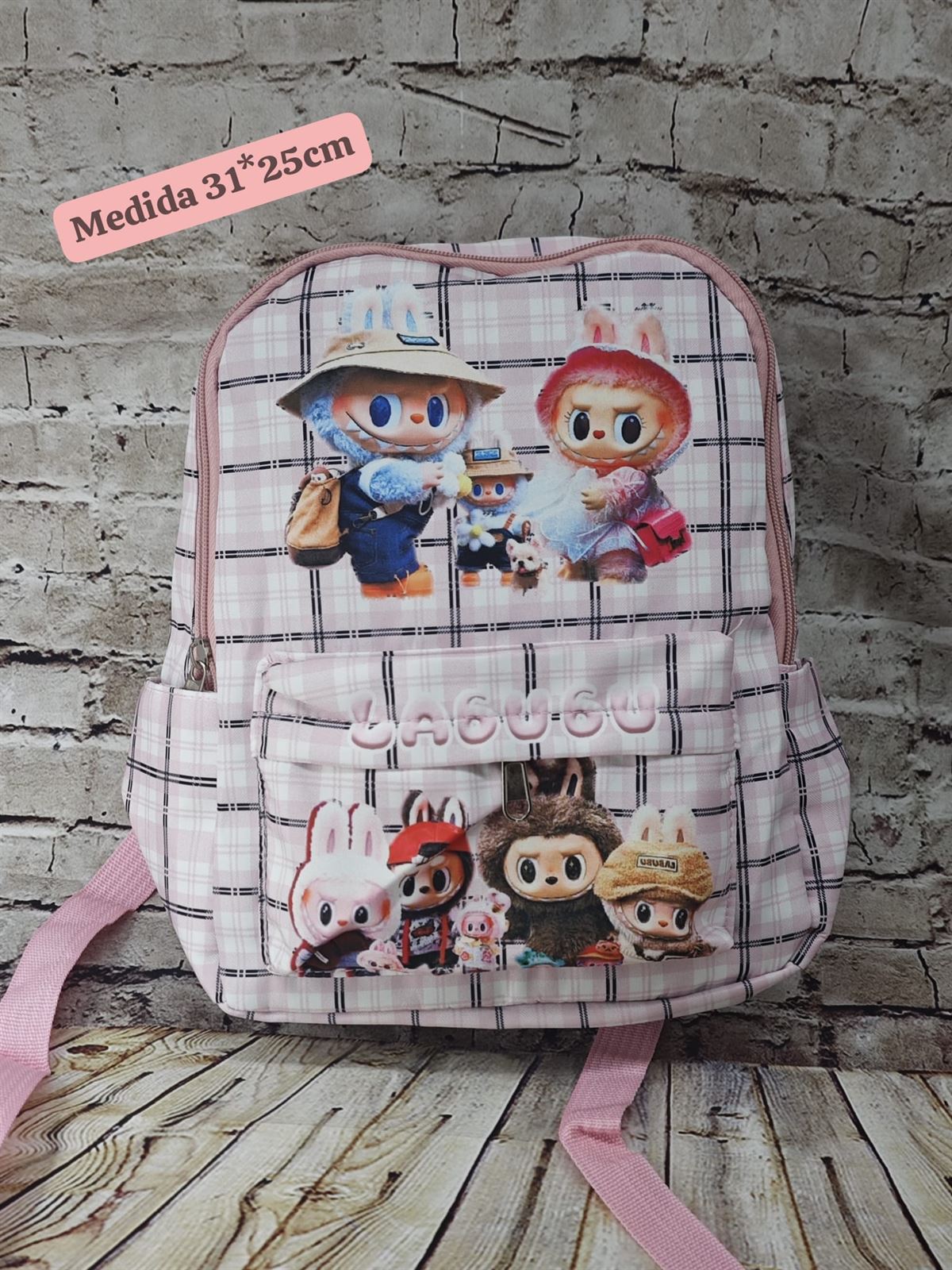 Mochila escolar Labubu - Imagen 1