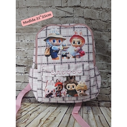 Mochila escolar Labubu - Imagen 1