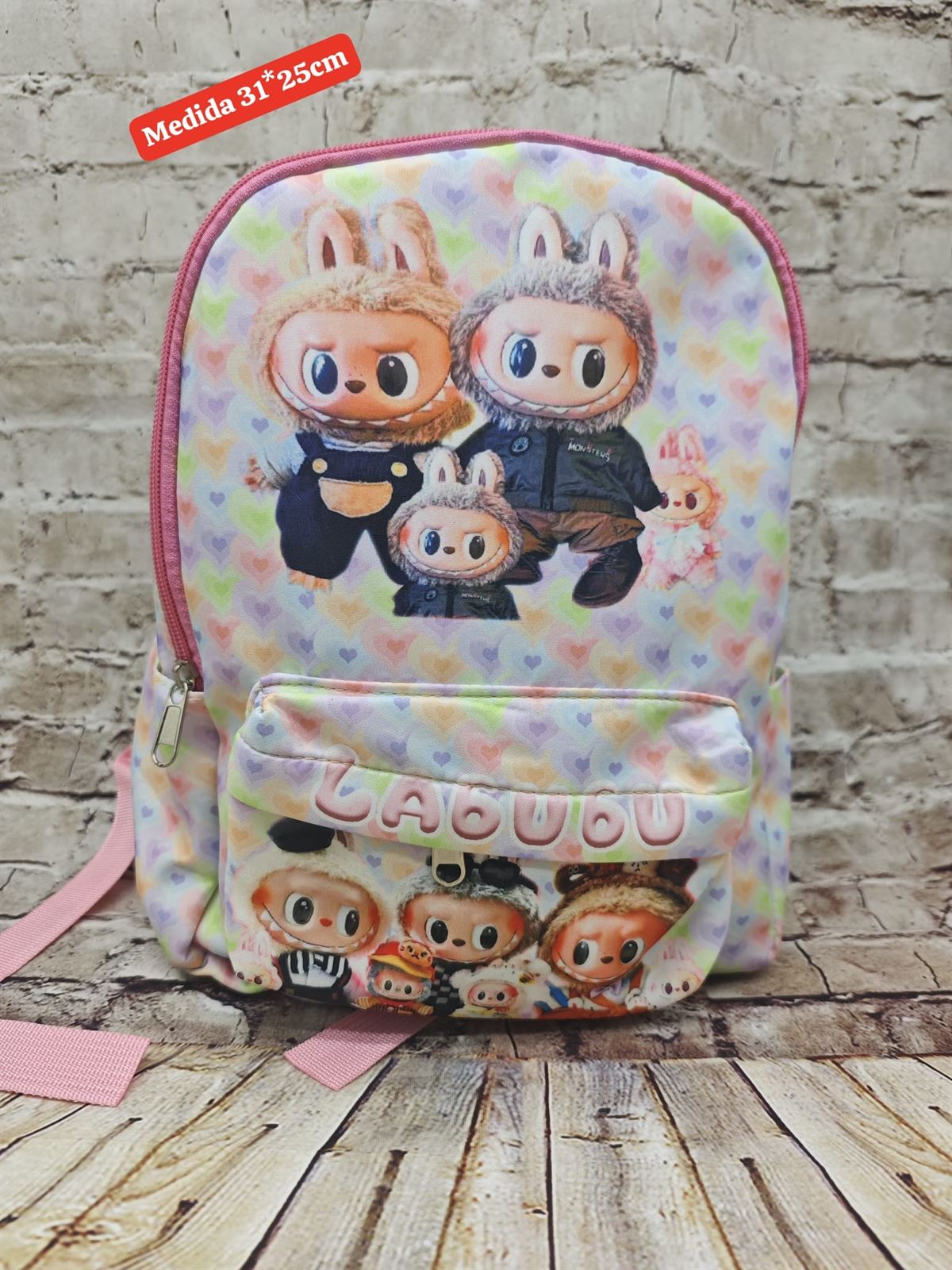 Mochila escolar Labubu - Imagen 1