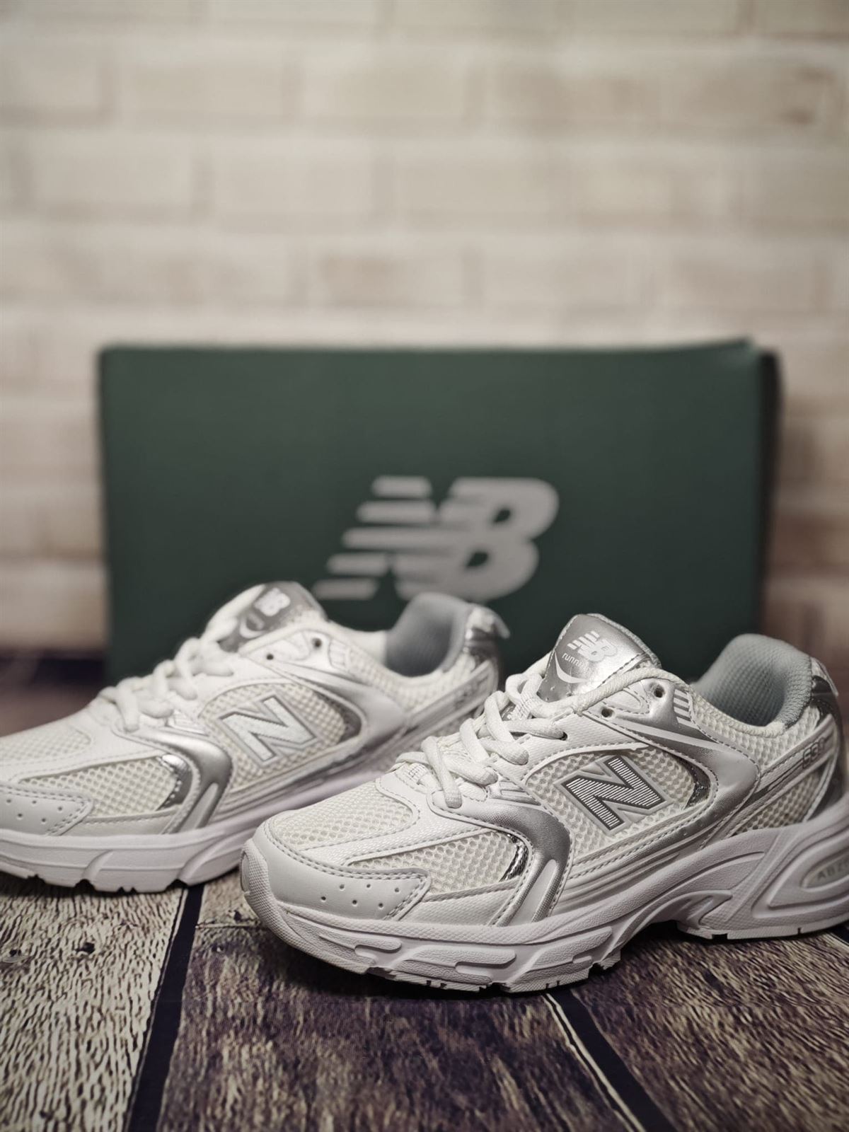 new balance 530 en blanco - Imagen 1