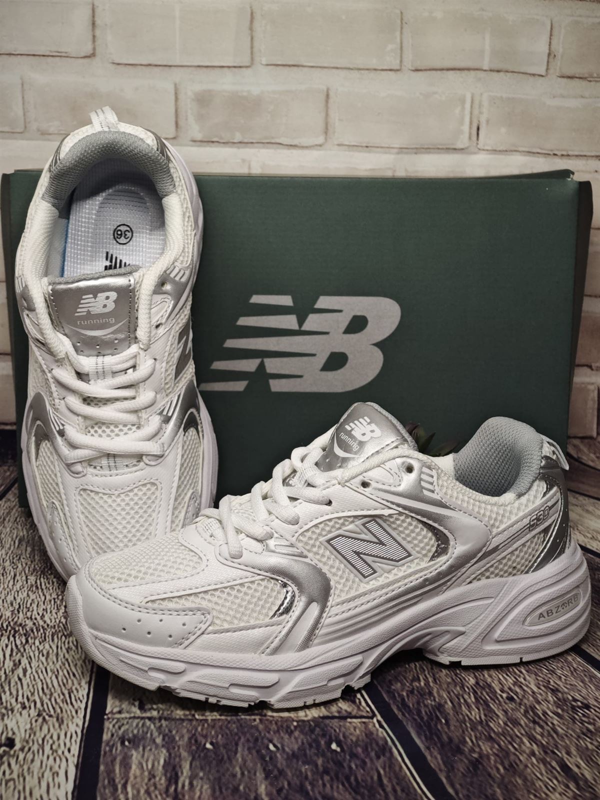 new balance 530 en blanco - Imagen 2