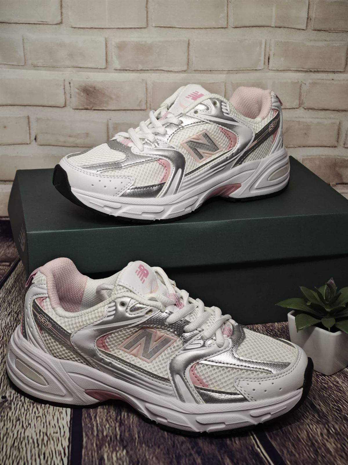 new balance 530 en rosa - Imagen 2