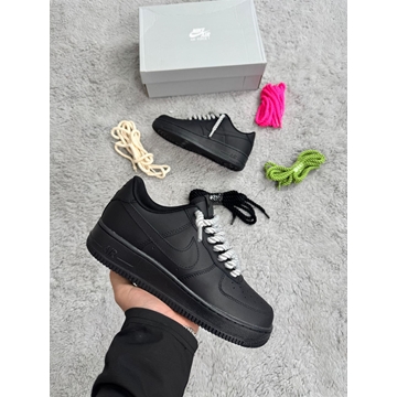 Nike force 1 Rope Lance negra - Imagen 1