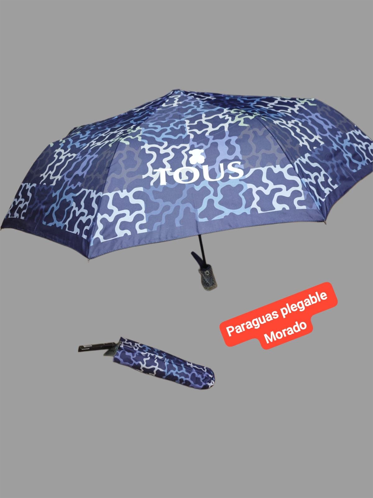 Paraguas Tous morado - Imagen 1