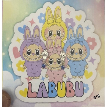 Pendiente labubu - Imagen 1