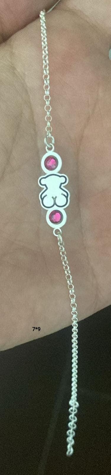 Pulsera Tous con circonita rosa - Imagen 1