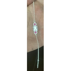Pulsera Tous con circonita rosa - Imagen 1