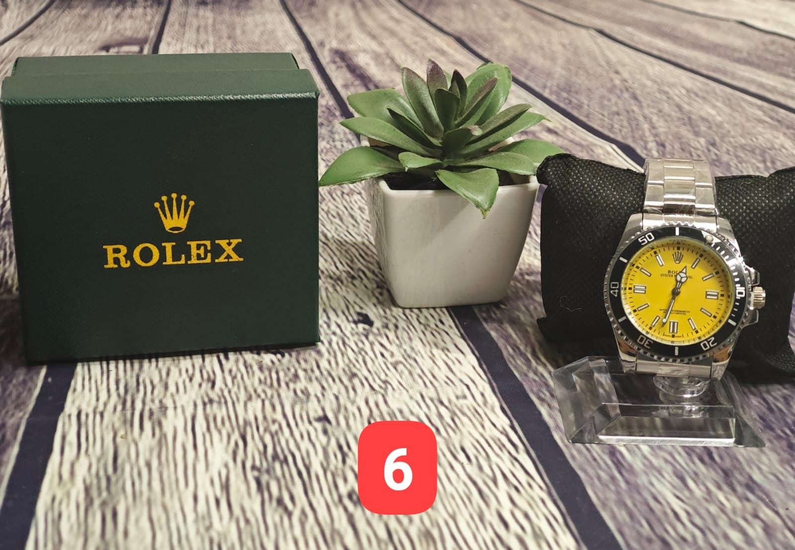 Reloj Rolex amarillo - Imagen 1