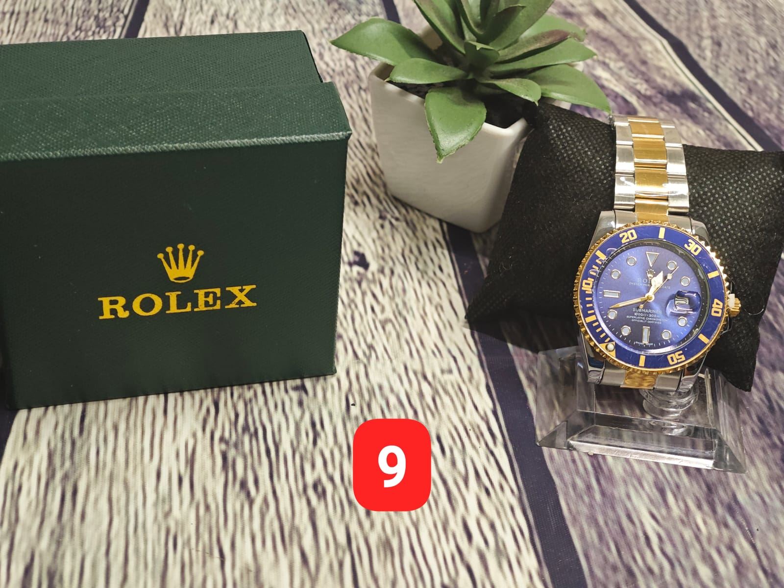 Reloj Rolex azul/gold - Imagen 1