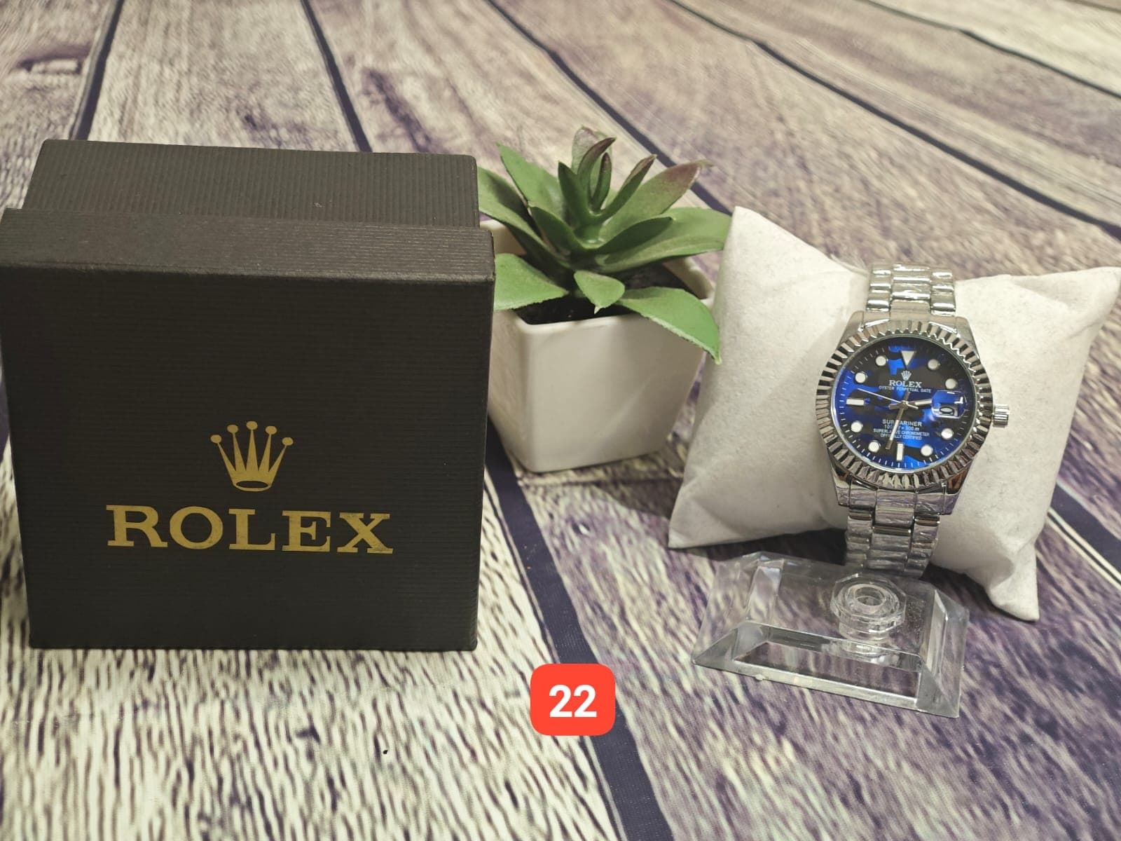 Reloj Rolex azul militar - Imagen 1