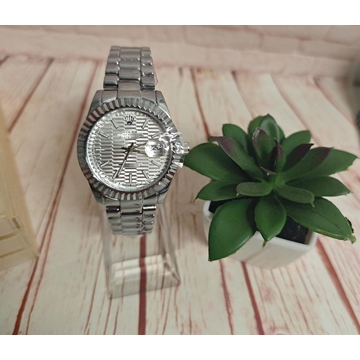 Reloj Rolex plateado para hombre - Imagen 1