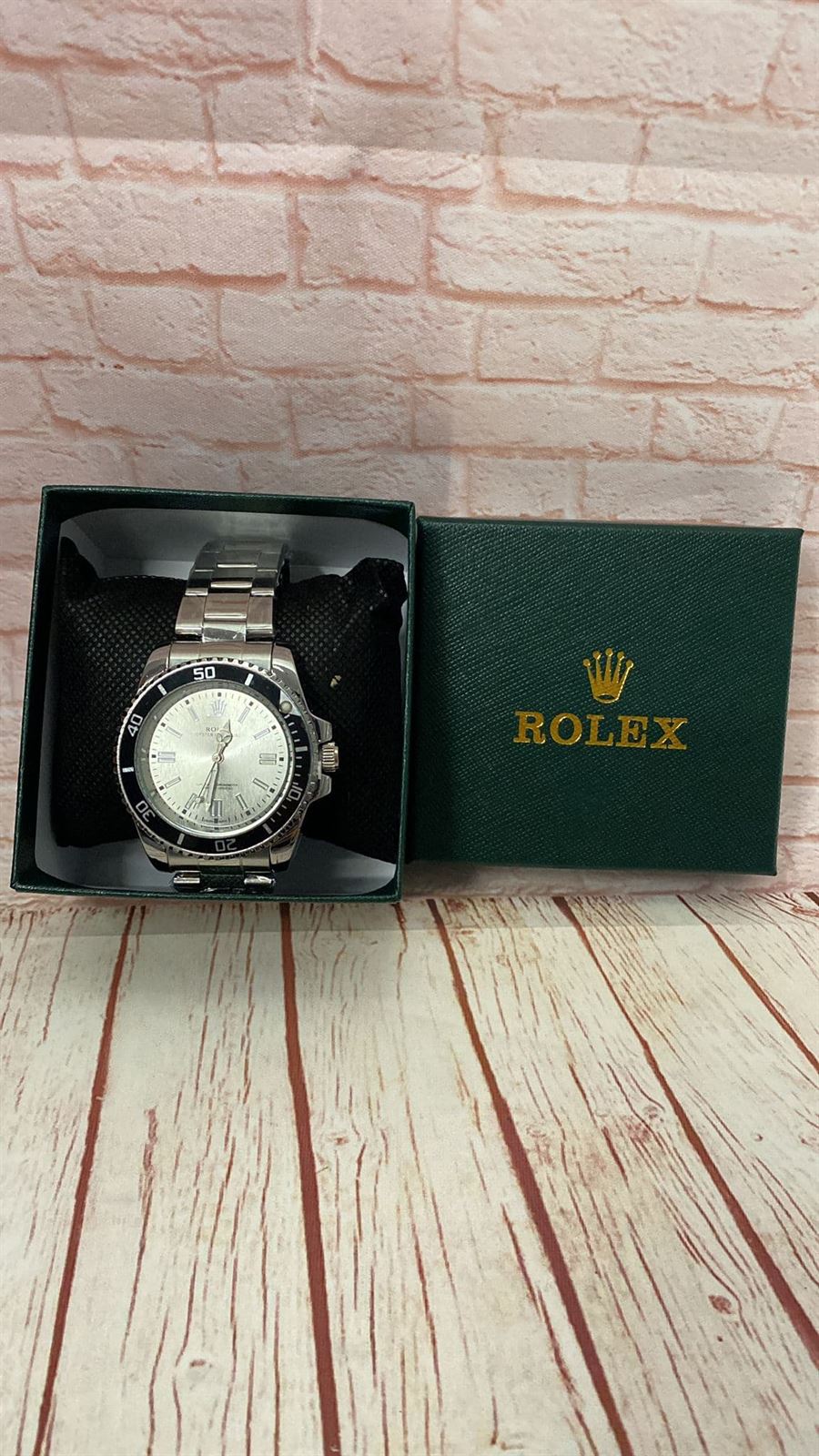 Reloj Rolex plateado - Imagen 1