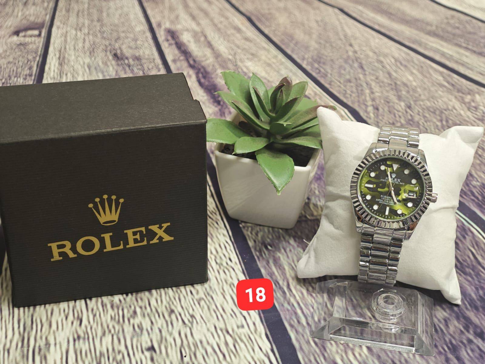 Reloj Rolex verde militar - Imagen 1