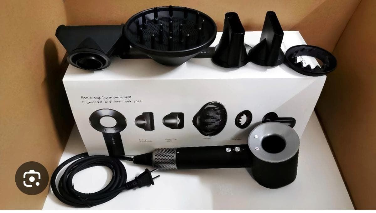 Secador dyson negro - Imagen 1