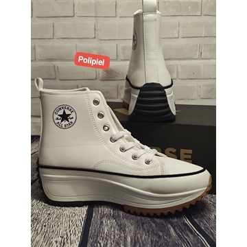 Sneakers Converse polipiel blanca - Imagen 2
