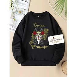 Sudadera Catrina Halloween - Imagen 1