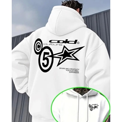 Sudadera Cold culture blanca - Imagen 1