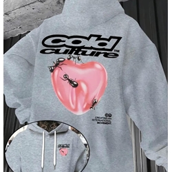 Sudadera Cold culture gris - Imagen 1