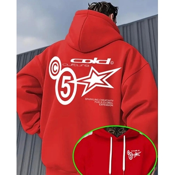 Sudadera Cold culture roja - Imagen 1