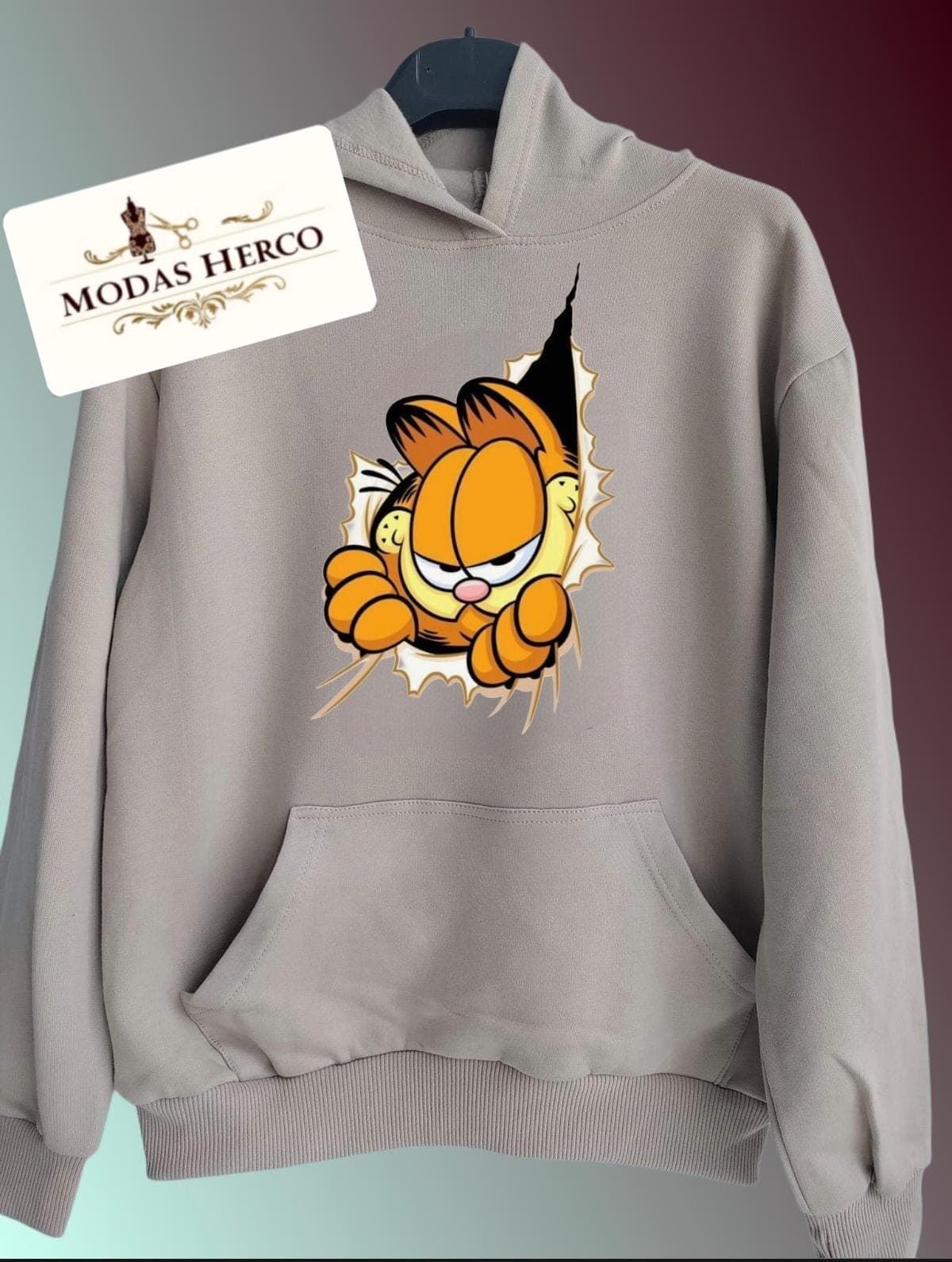 Sudadera  Garfield unisex - Imagen 1