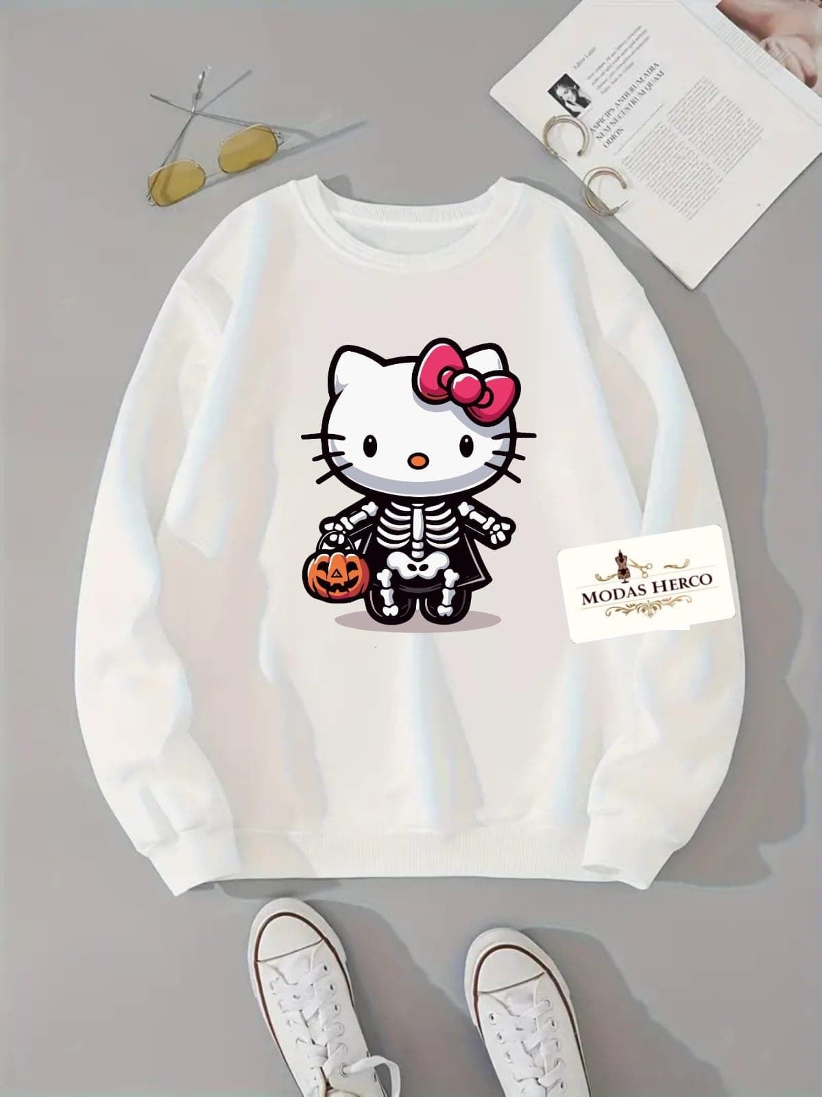 Sudadera gato hello Kitty - Imagen 1