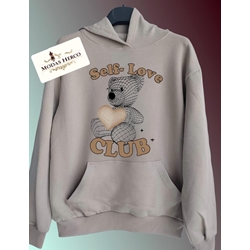 Sudadera  osito love unisex - Imagen 1