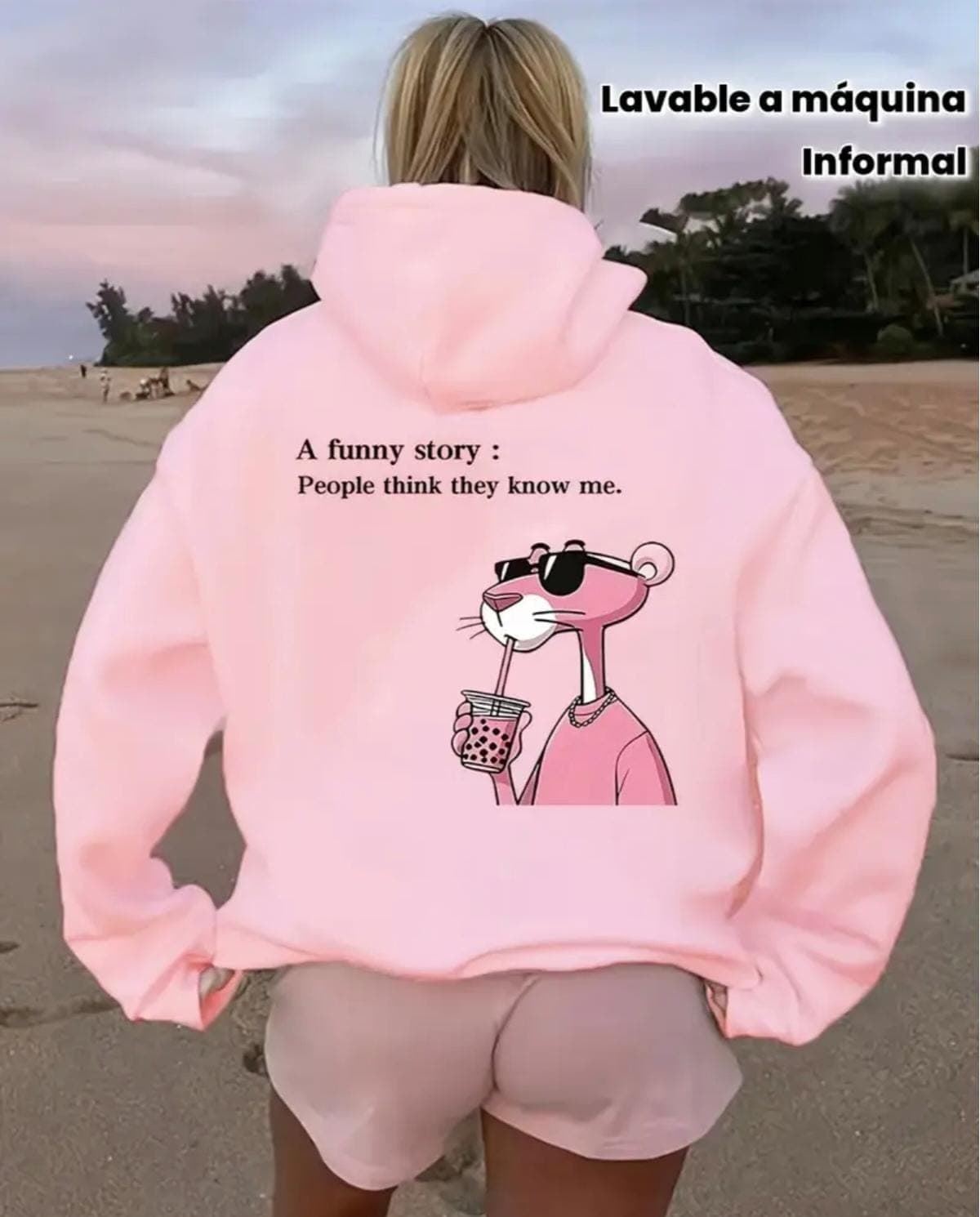 Sudadera Pantera Rosa - Imagen 1