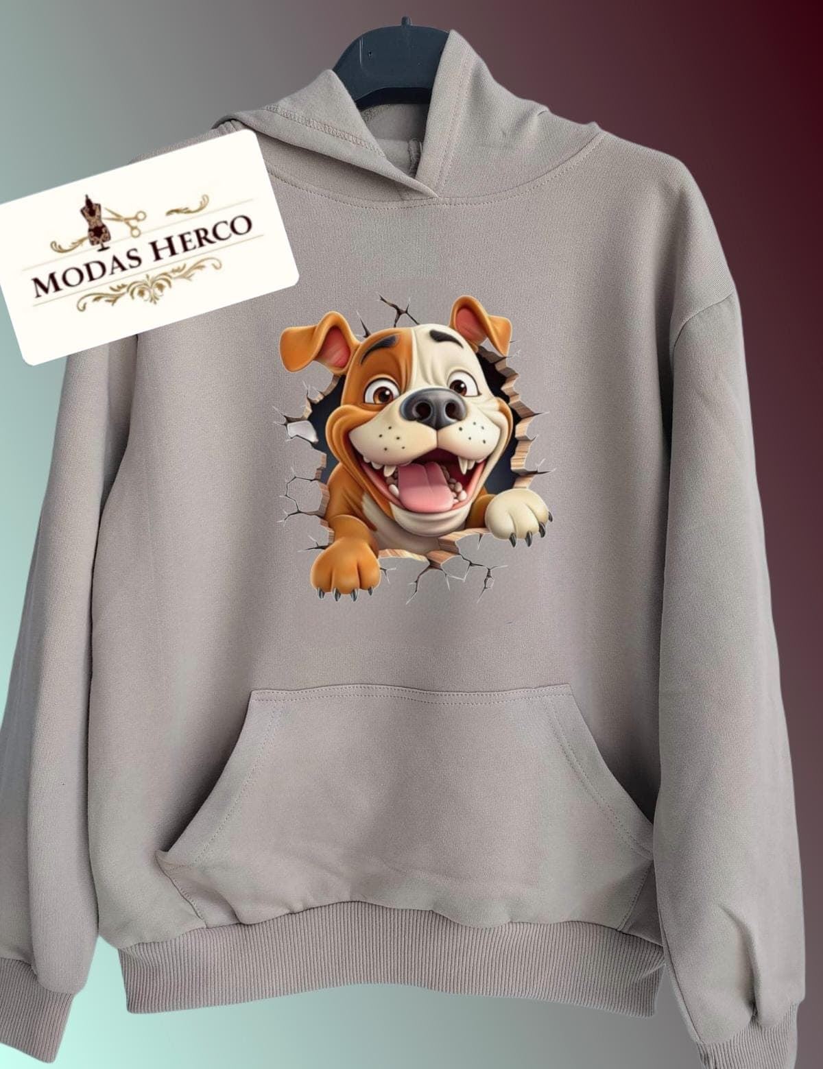 Sudadera   perro mascota unisex - Imagen 1