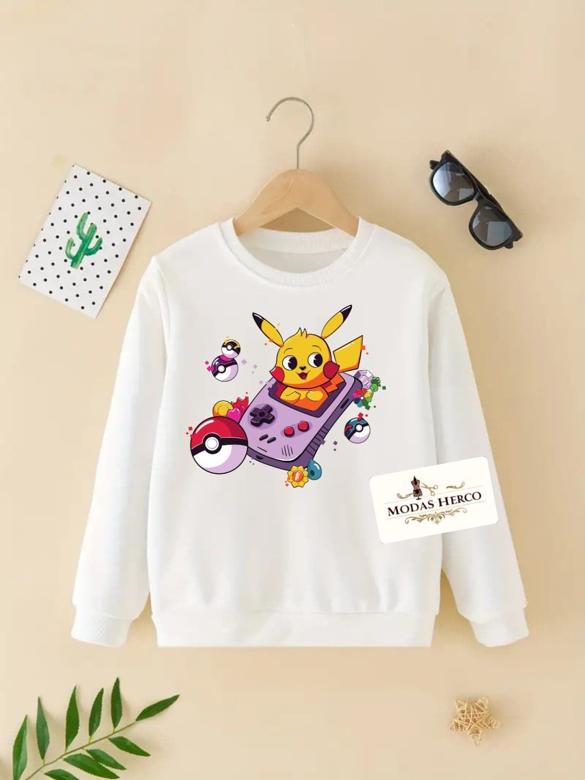 Sudadera Picachu unisex - Imagen 1