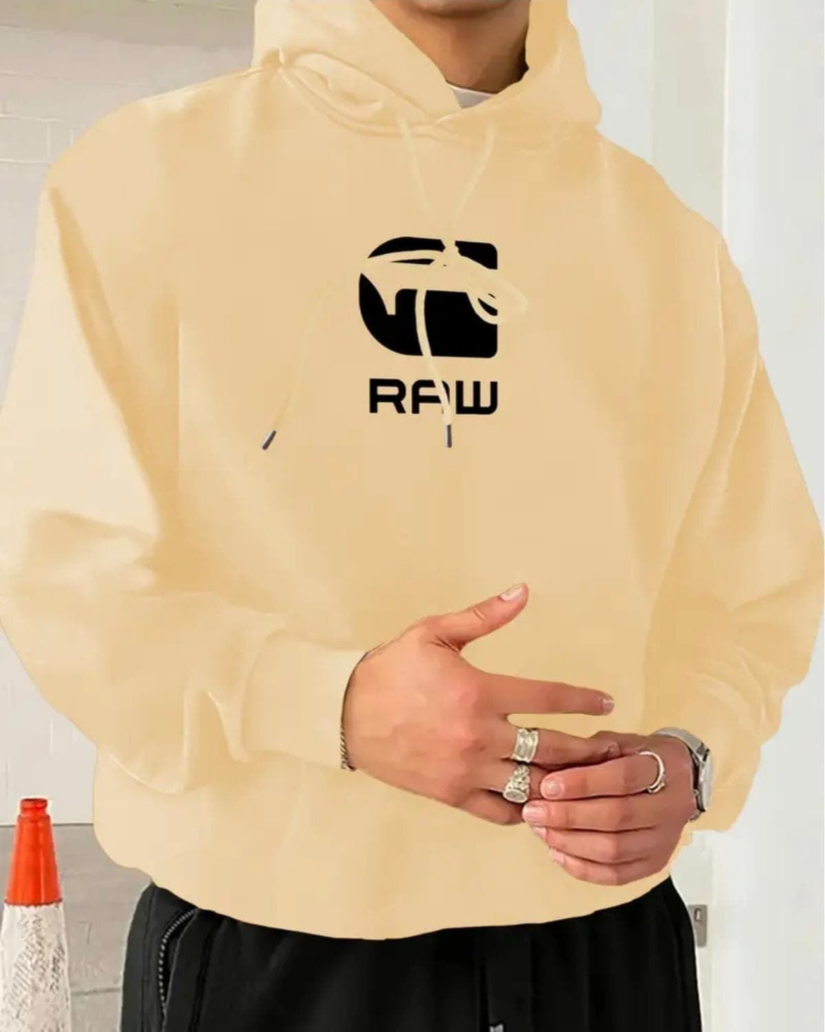 Sudadera Raw unisex - Imagen 1