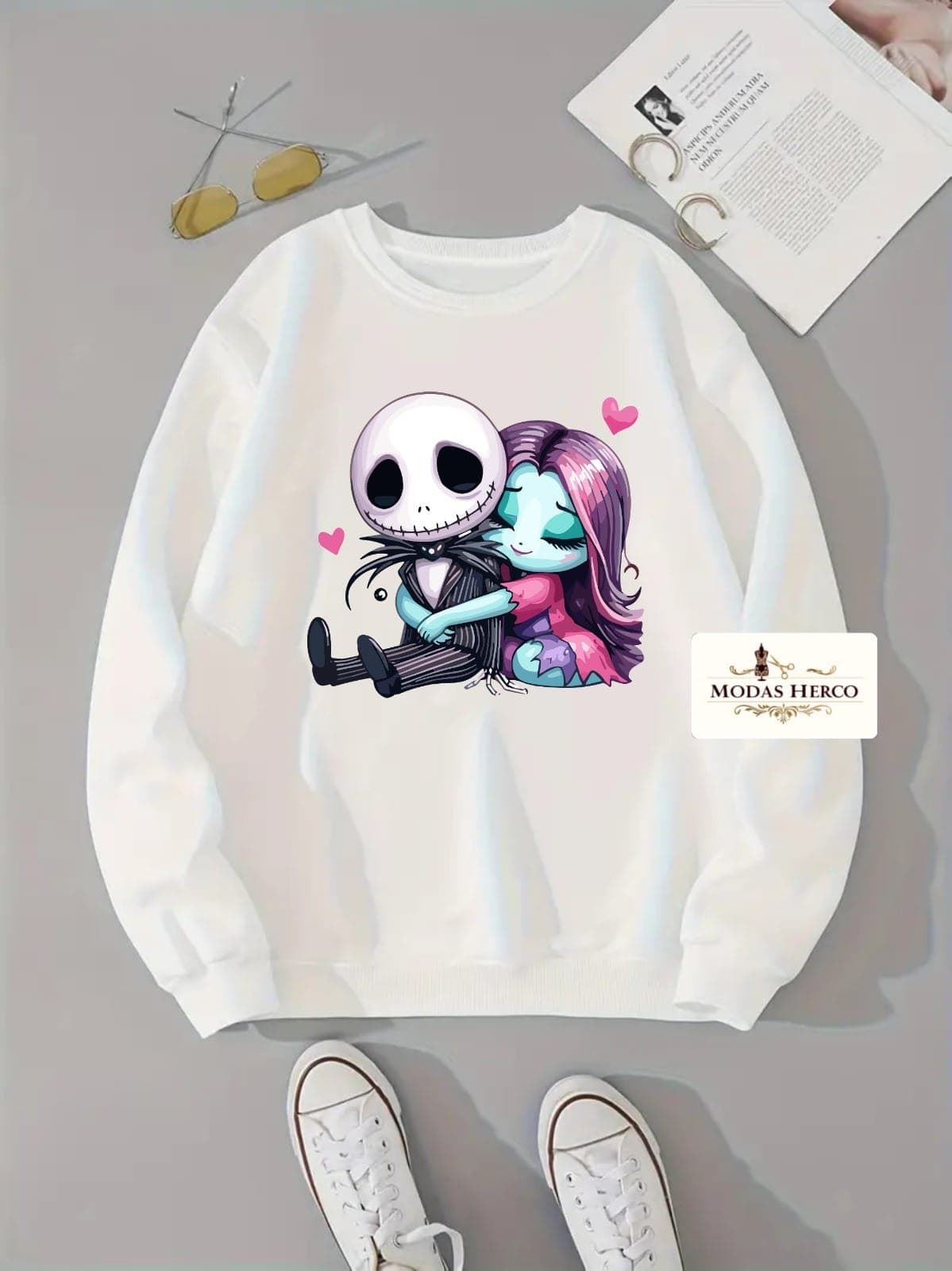 Sudadera Sally pesadilla navidad - Imagen 1
